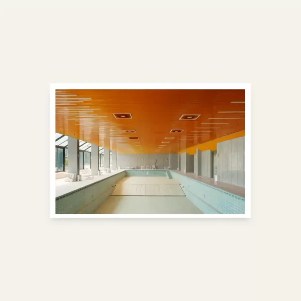 Fotografija bazena iz Titove vile u Igalu - slika za zid