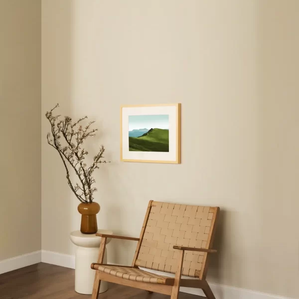 Bjelasica prekrivena travom i sjenkama - slika na zidu small