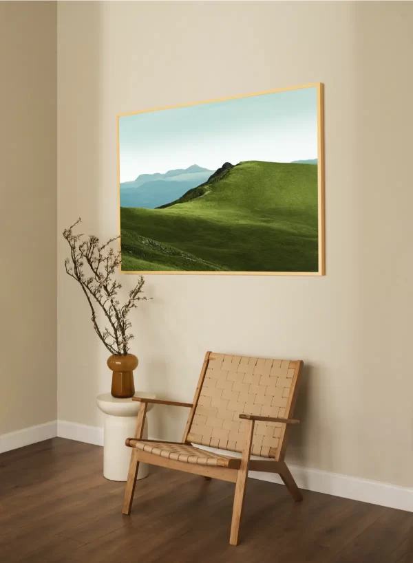 Bjelasica prekrivena travom i sjenkama - slika na zidu x large