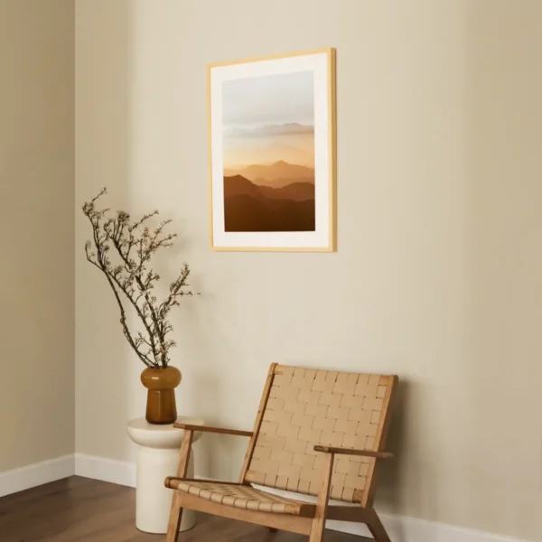 Horizonti moračkih planina - slika na zidu medium