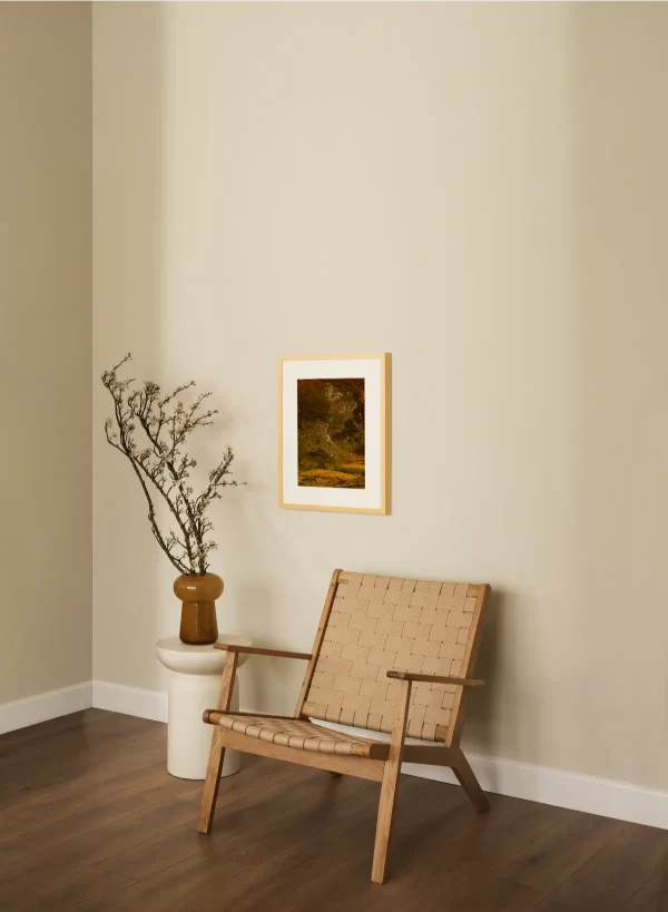 Fotografija nizbrdice i na njoj kao biseri prosuti ovce, njih preko 200 i par krava, spuštaju se da piju vodu. Na fotografiji malih dimenzija.