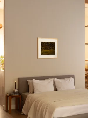 Fotografija stada ovaca na padinama planina - slika na zidu small