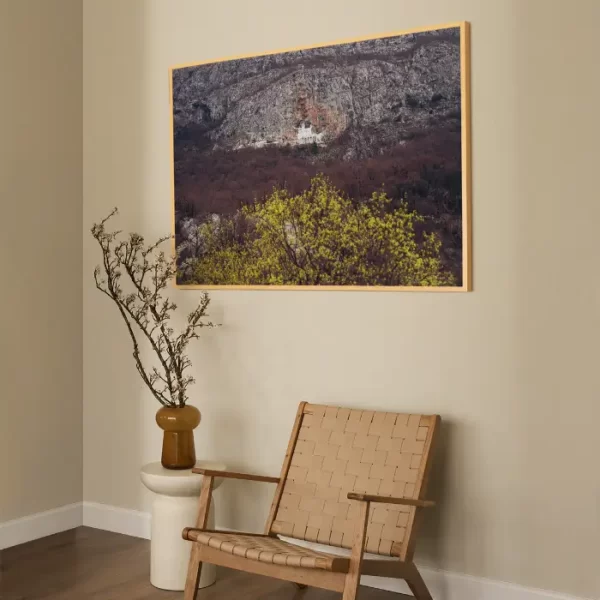 Manastir Ostrog okružen stijenama - slika na zidu x large