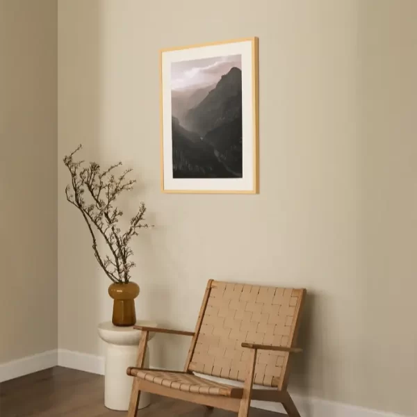 Kanjon Tare zimi u praskozorje - slika na zidu medium