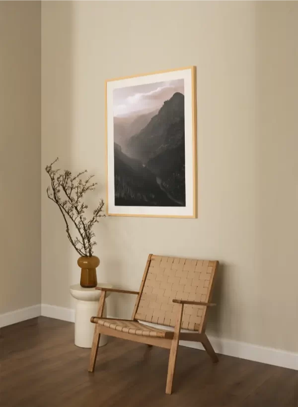 Kanjon Tare zimi u praskozorje - slika na zidu large