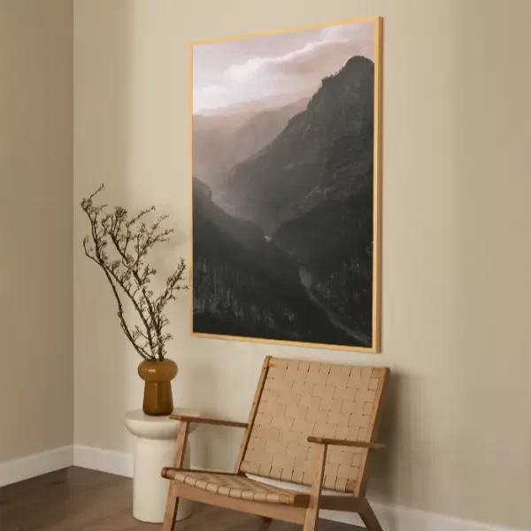 Kanjon Tare zimi u praskozorje - slika na zidu x large