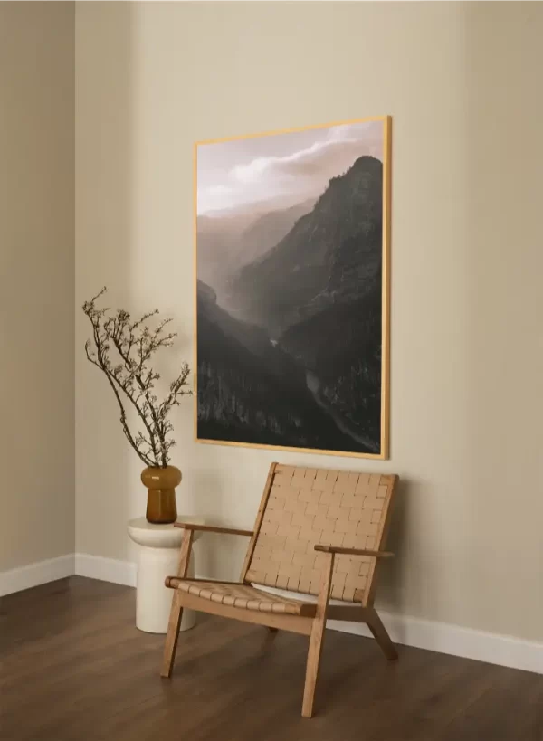 Kanjon Tare zimi u praskozorje - slika na zidu x large