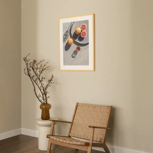 Pomorandža na tacni - slika na zidu medium