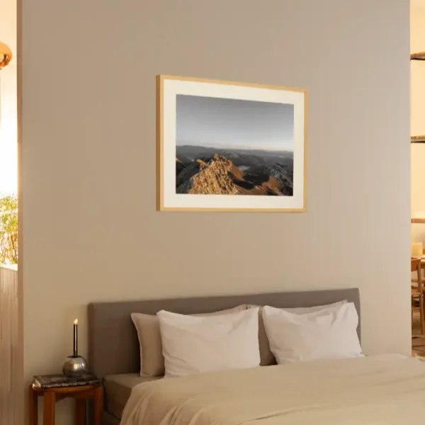 Lovćen koji gleda na zaliv - slika na zidu medium