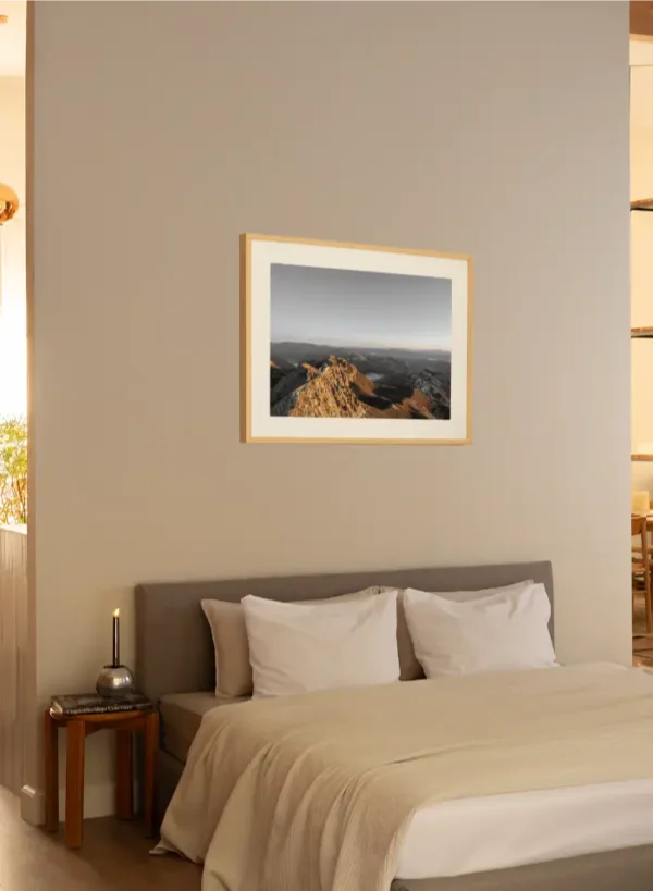 Lovćen koji gleda na zaliv - slika na zidu medium