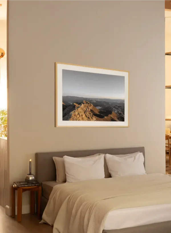 Lovćen koji gleda na zaliv - slika na zidu large