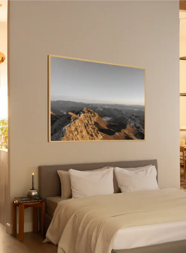 Lovćen koji gleda na zaliv - slika na zidu x large