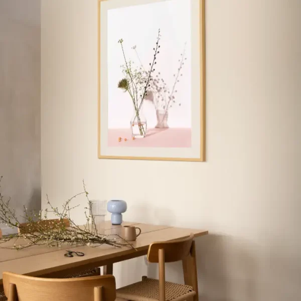 Fotografija cvijeća u staklenoj posudi - slika na zidu large