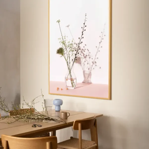 Fotografija cvijeća u staklenoj posudi - slika na zidu x large