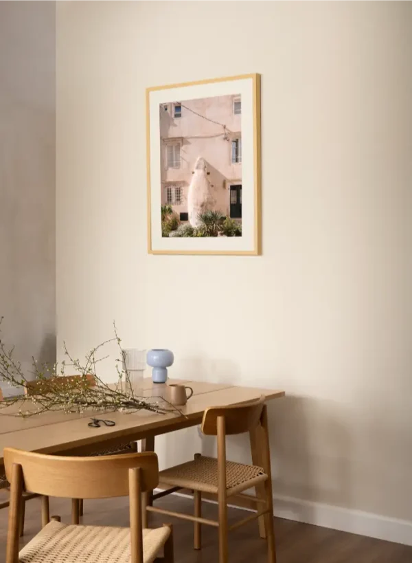 Detalji sa fasade u Dubrovniku - slika na zidu medium