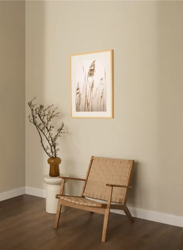 Trava fotogafisana i more u pozadini - slika za zid medium