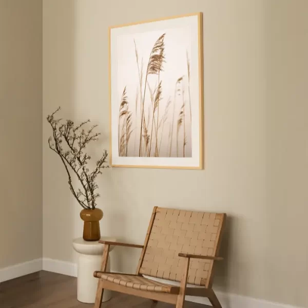 Trava fotogafisana i more u pozadini - slika za zid large