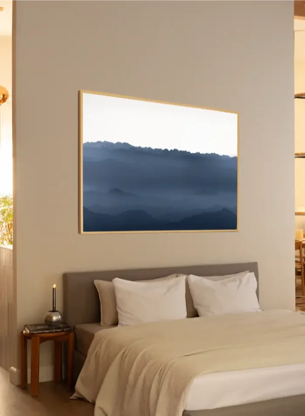 Plavi horizonti - slika na zidu sobe