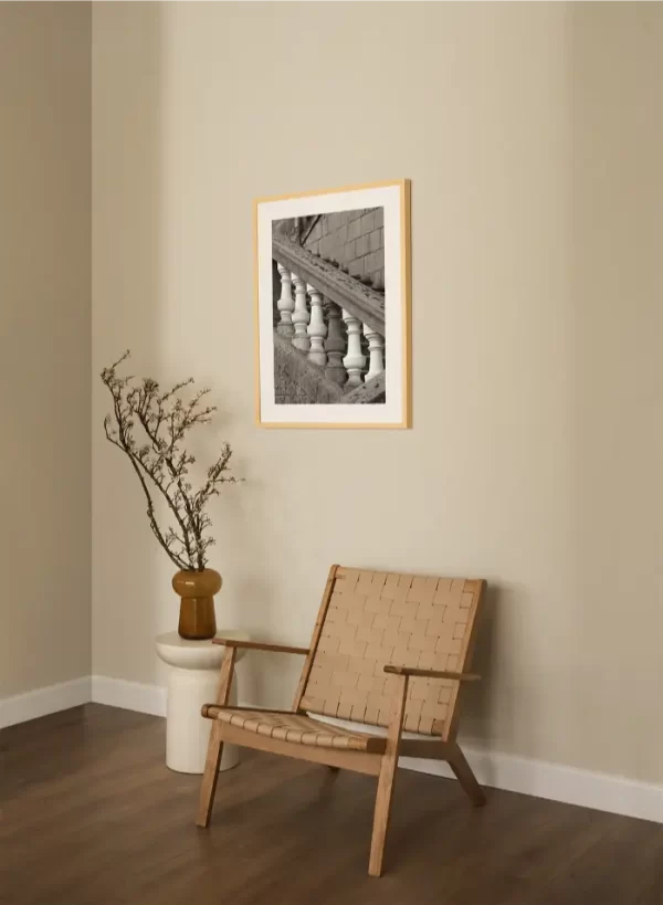 Stepenice ispred crkve u Prčanju - slika na zidu medium