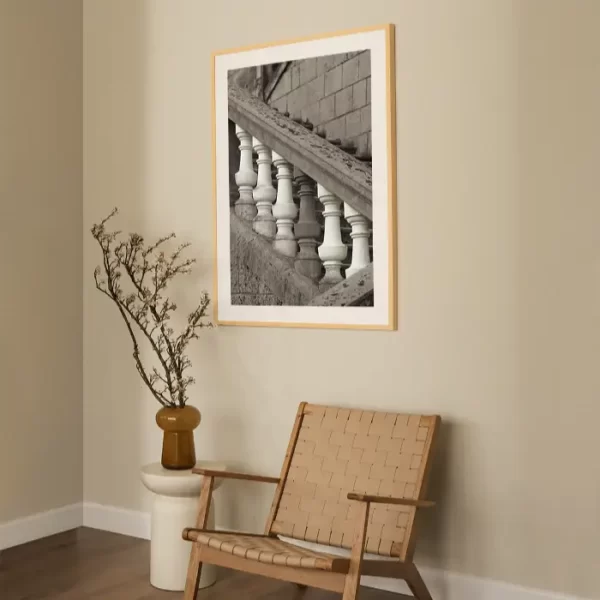 Stepenice ispred crkve u Prčanju - slika na zidu large