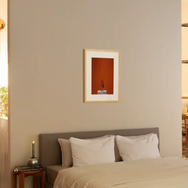 Dva isprepletena cvijeta u vazi - slika na zidu small