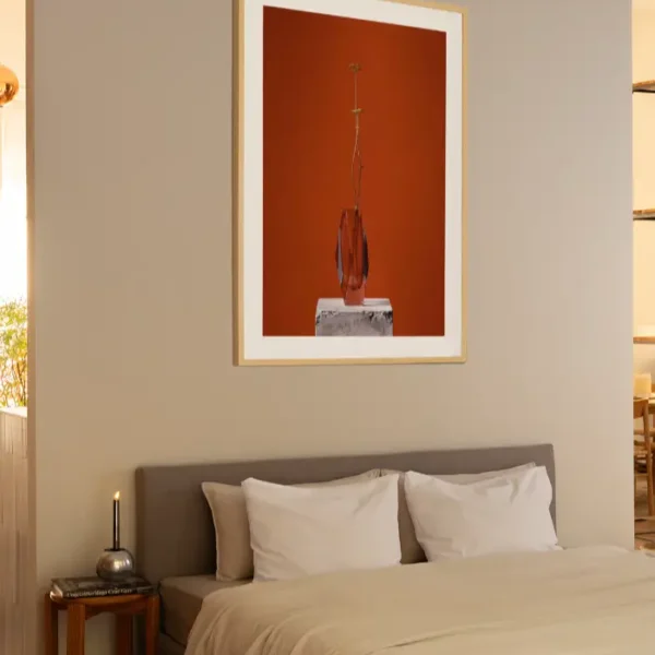 Cvijeće iznad kreveta - slika na zidu