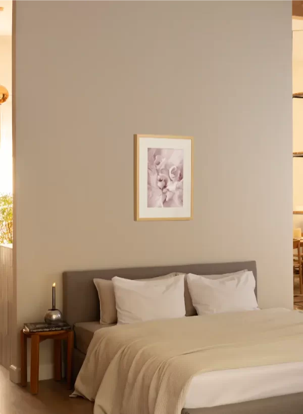 Cvjetovi orhideje u krupnom kadru - slika na zidu sobe small