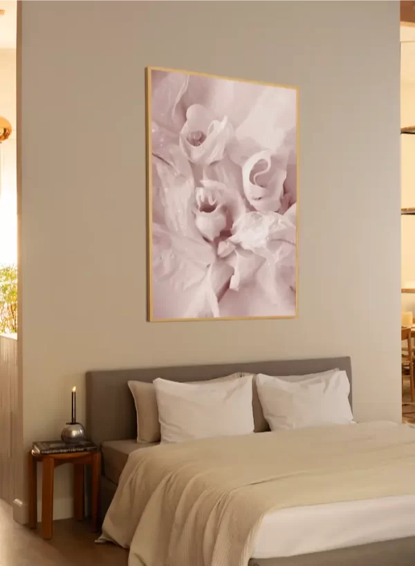 Cvjetovi orhideje u krupnom kadru - slika na zidu sobe x large