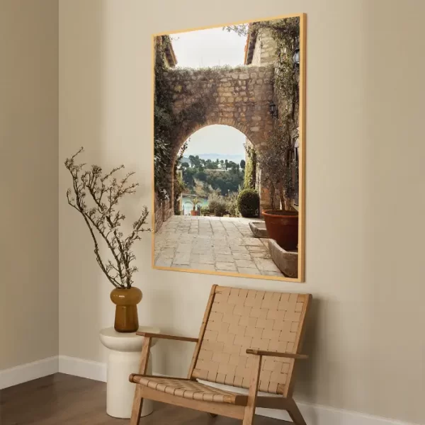 Ulcinjski stari grad - slika na zidu