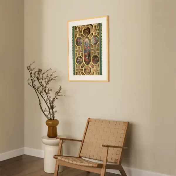 Plafon crkve Gospa od Škrpjela - slika na zidu medium