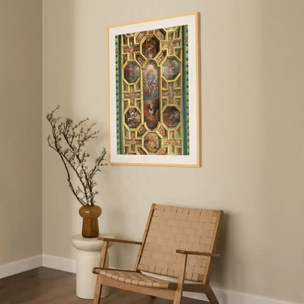 Plafon crkve Gospa od Škrpjela - slika na zidu large