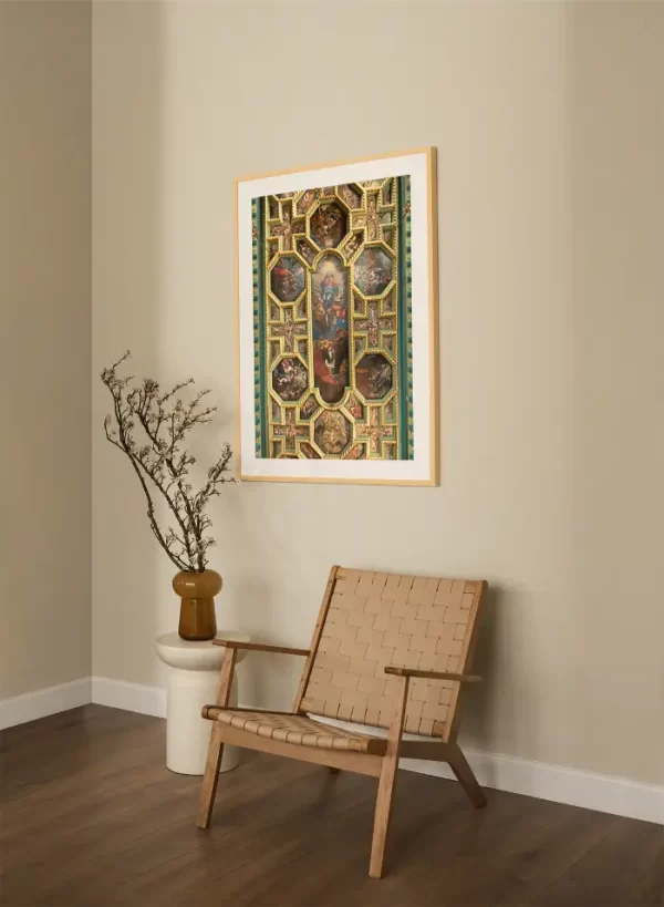 Plafon crkve Gospa od Škrpjela - slika na zidu large