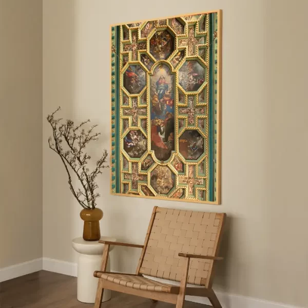 Plafon crkve Gospa od Škrpjela - slika na zidu x large