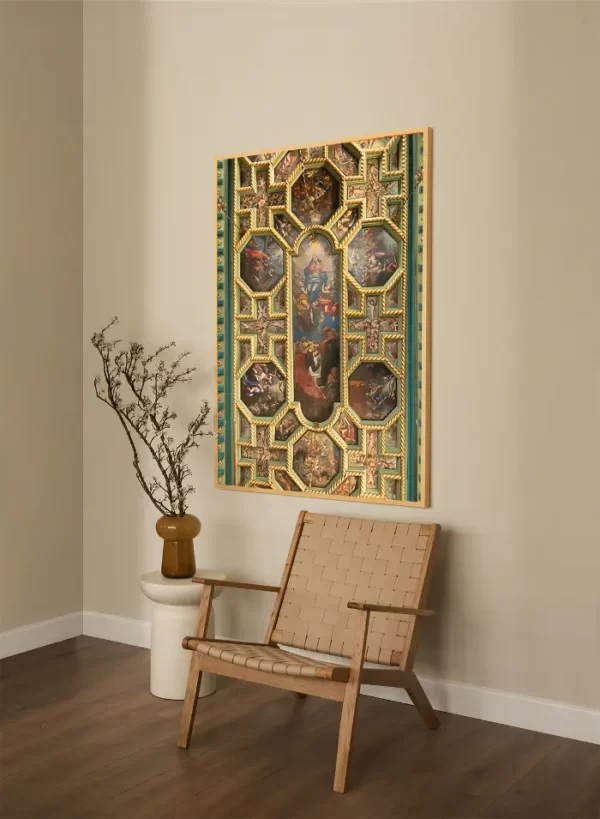 Plafon crkve Gospa od Škrpjela - slika na zidu x large