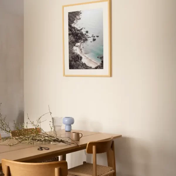 Obala Jadranskog mora u blizini Budve - slika na zidu trpezarije medium