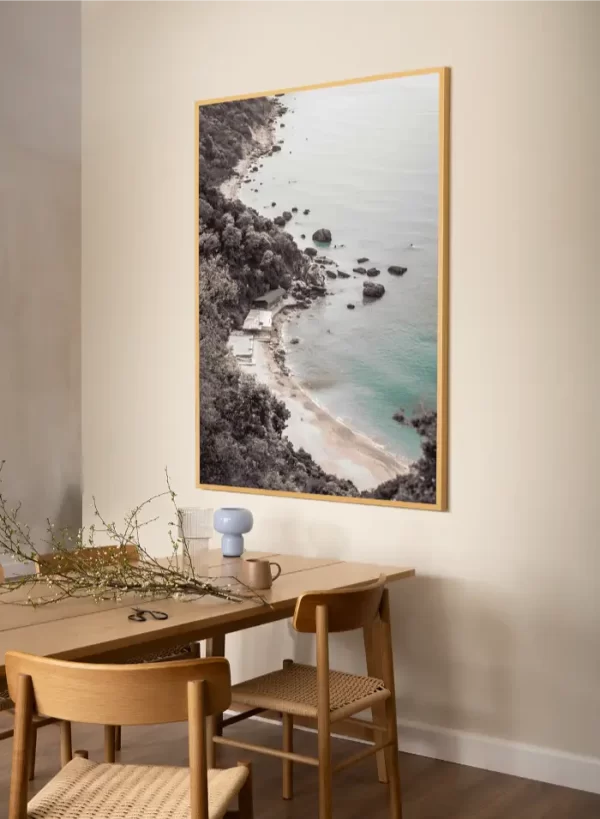 Obala Jadranskog mora u blizini Budve - slika na zidu trpezarije x large