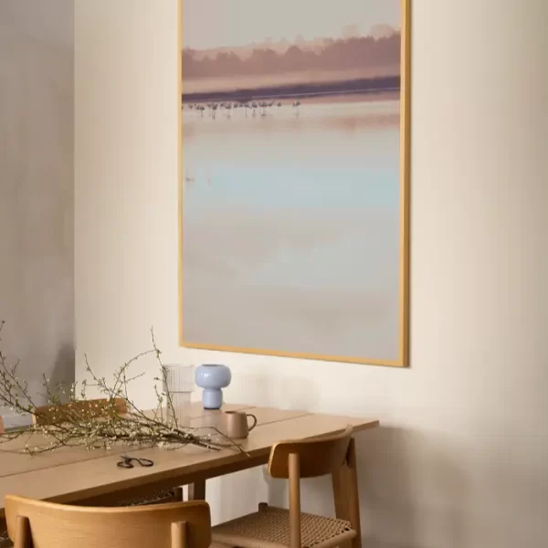 Flamingosi u rano jutro - slika na zidu trpezarije u x large