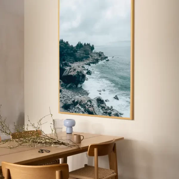 Obala Jadrana pred oluju - slika na zidu trpezarije x large