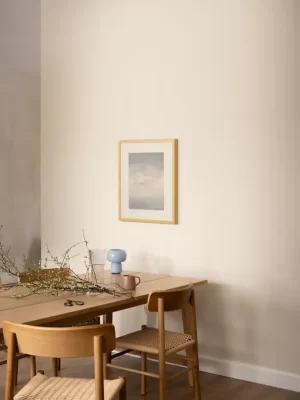 Slika apstraktnih formi u obliku mekih oblaka - slika za zid small