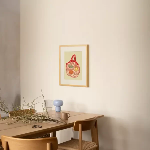 Crtež cegera sa šarenim voćem - slika za zid small