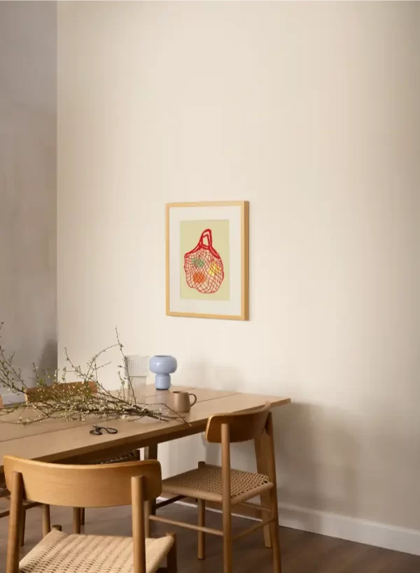 Crtež cegera sa šarenim voćem - slika za zid small