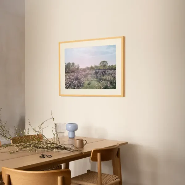 Jutro na livadi sa kravama u cvijeću - slika za zid medium