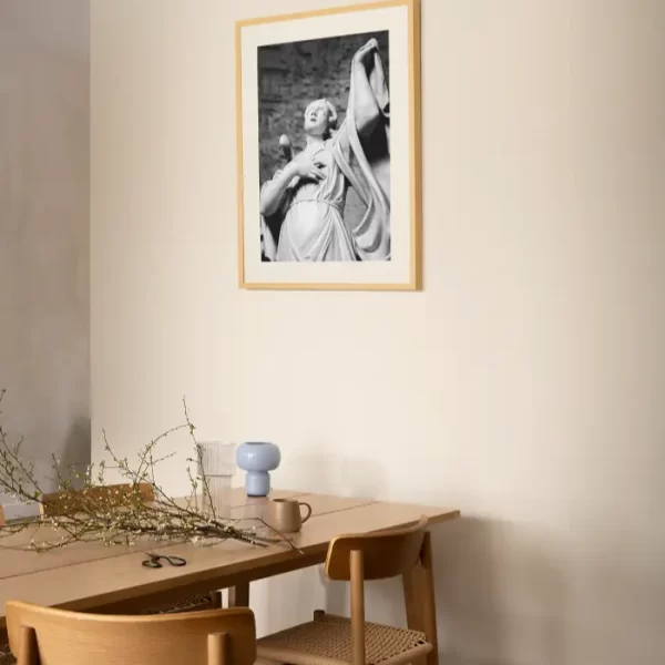 Statua koja izgleda iznenadjeno - slika na zidu trpezarije medium