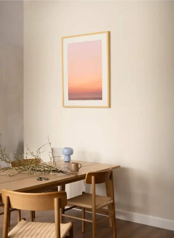 Zalazak sunca na Jadranu - slika na zidu trpezarije medium