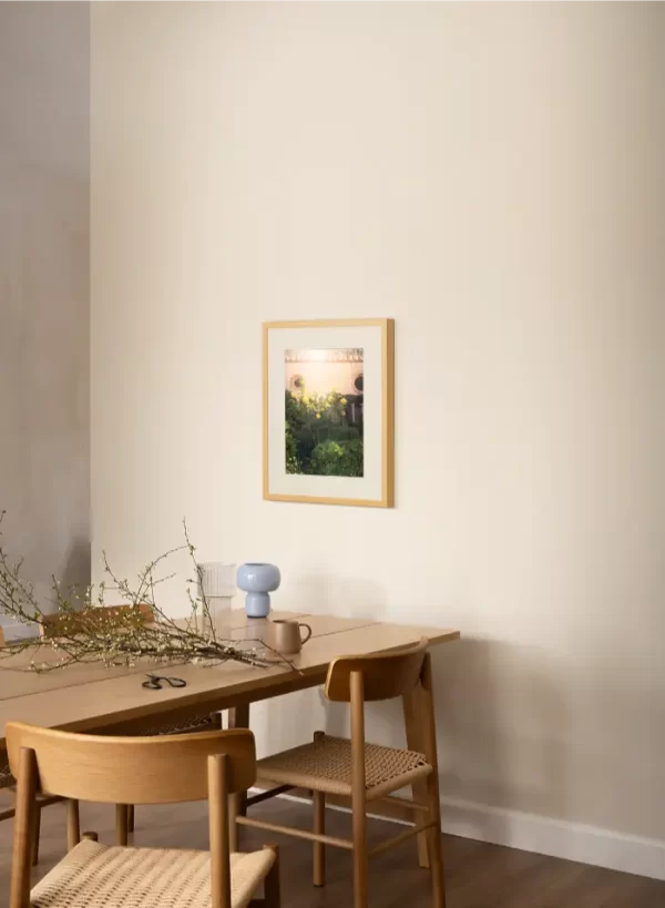 Samostan u Dubrovniku i žute ruže - slika za zid small