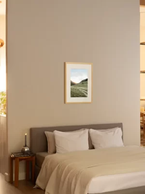 Planinski put ka zalasku sunca - slika za zid small