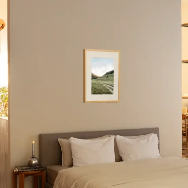 Planinski put ka zalasku sunca - slika za zid small