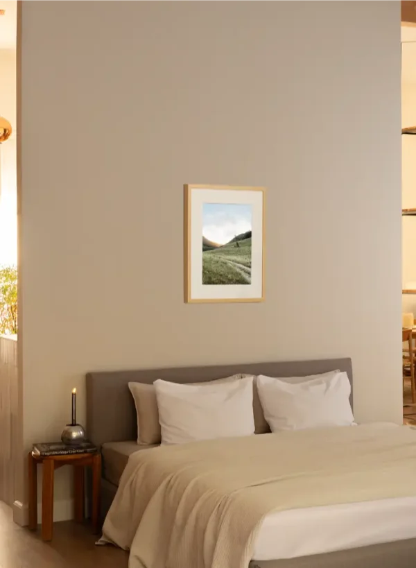 Planinski put ka zalasku sunca - slika za zid small