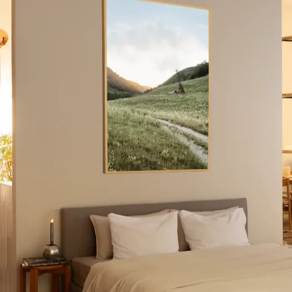 Planinski put ka zalasku sunca - slika za zid x large