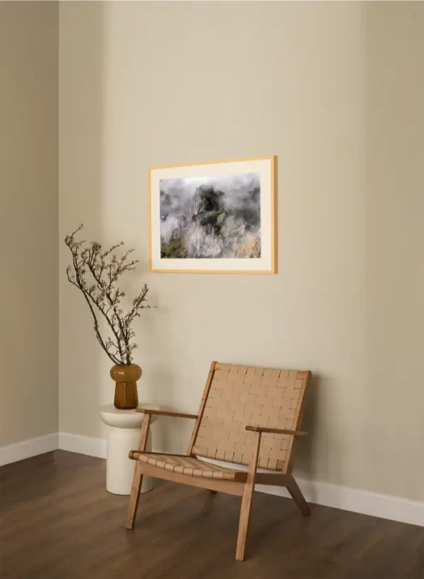 Durmitorske stijene i proplanci u magli - slika za zid medium